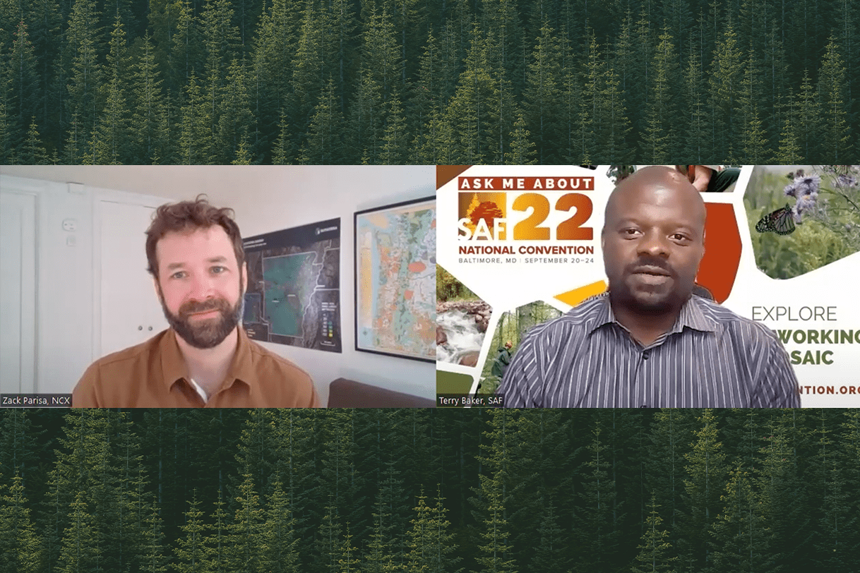 image from video of interview between zack and terry